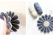 Vintage Flower Potholder Free Crochet Pattern Vintage Flower Potholder Free Crochet Pattern