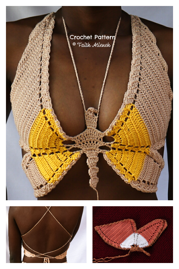 Butterfly Top Crochet Pattern