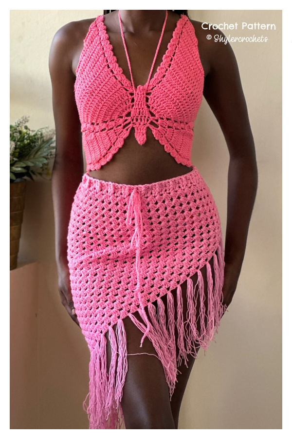 Butterfly Top Crochet Pattern