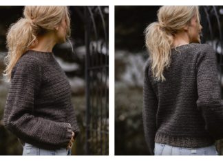 Dark Frost Pullover Sweater Crochet Pattern Dark Frost Pullover Sweater Crochet Pattern