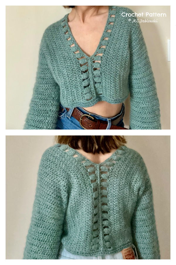 Juniper Berry Jumper Sweater Crochet Pattern