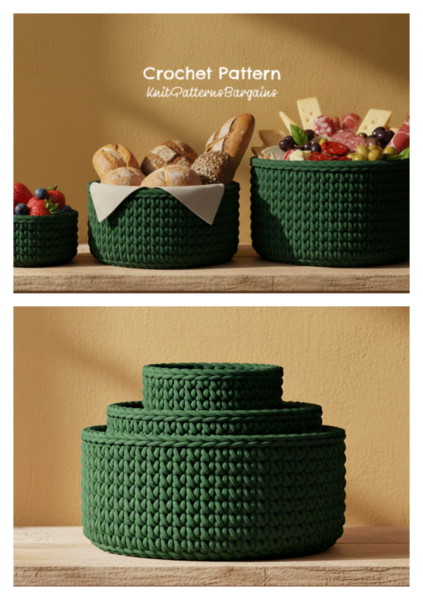 Beginner Storage Basket Crochet Pattern