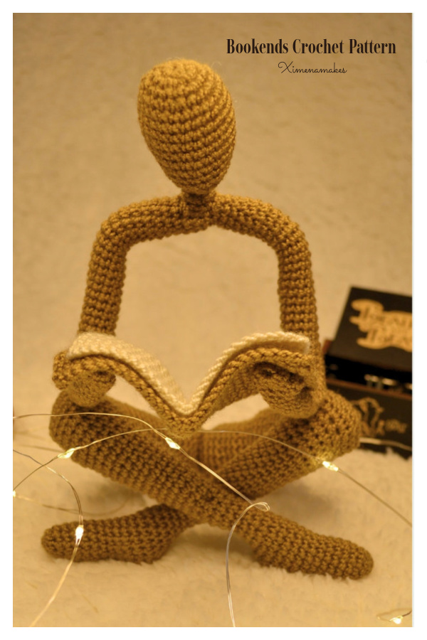 Beautiful Bookend Reader Crochet Pattern Beautiful Bookend Reader Crochet Pattern