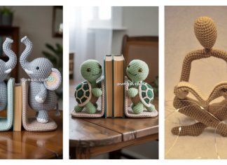 Fun Bookends Crochet Patterns Fun Bookends Crochet Patterns