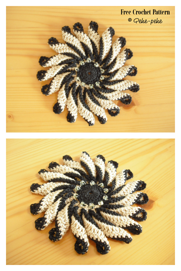 Gerbera&nbsp;Flower Corsage Free Crochet Pattern