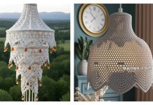 Hanging Lantern Lampshade Cover Crochet Patterns Hanging Lantern Lampshade Cover Crochet Patterns