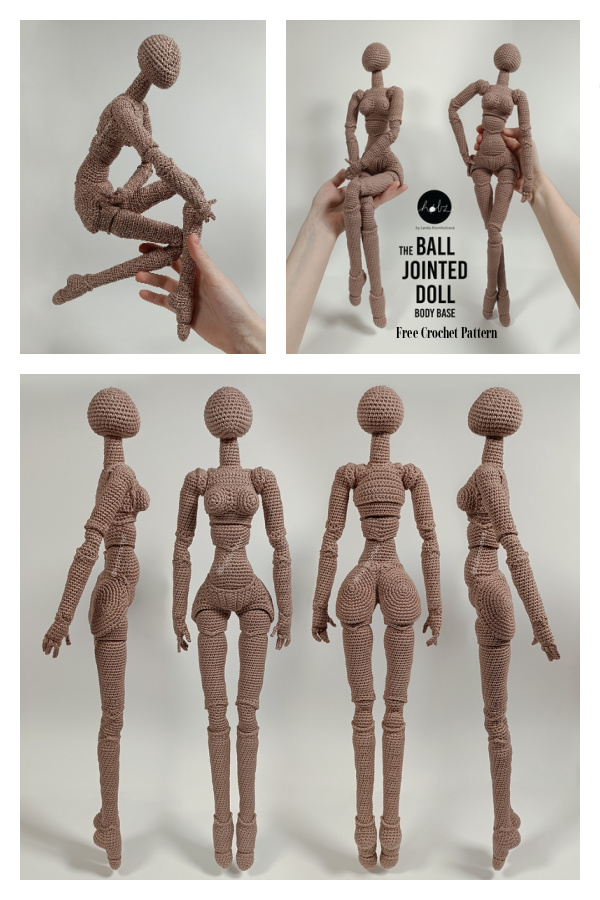 The Ball-Jointed Doll Amigurumi Free Crochet Pattern