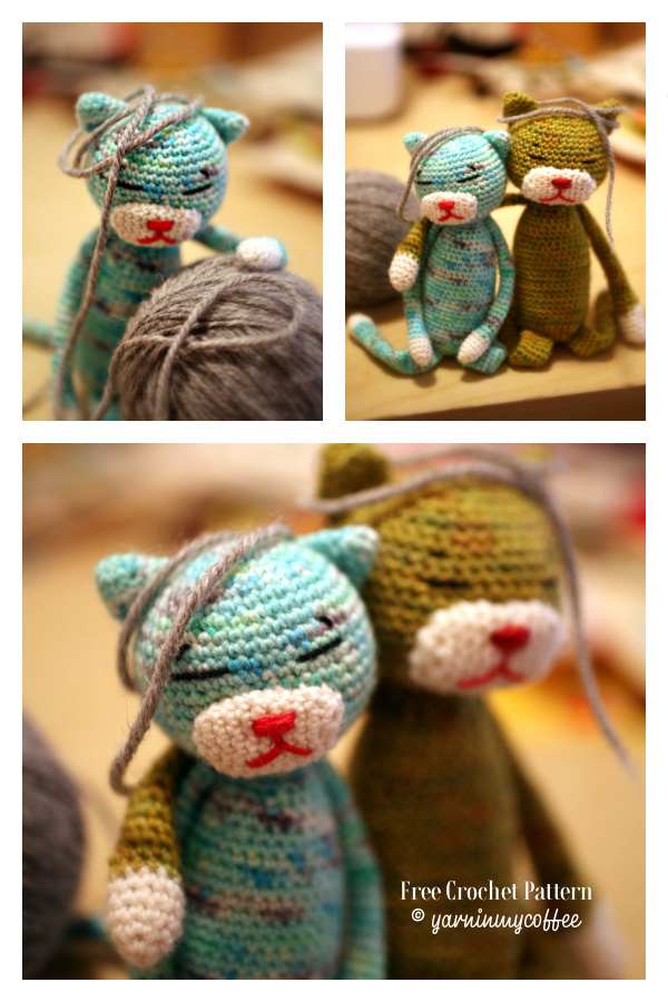 Amineko Cat Amigurumi Free Crochet Pattern