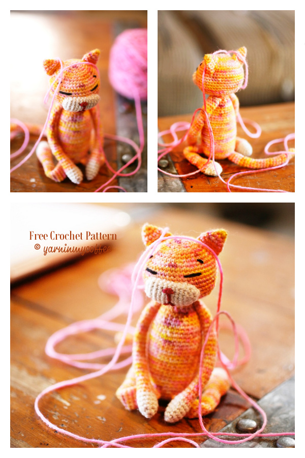 Amineko Cat Amigurumi Free Crochet Pattern