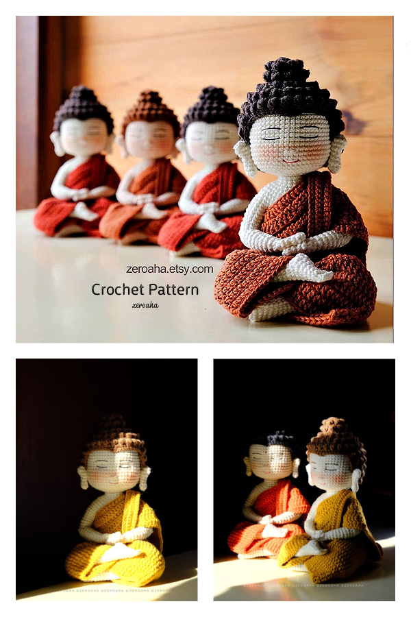 Artistic Home Accents Buddha Pattern: Zen Meditation Decor Crochet Pattern