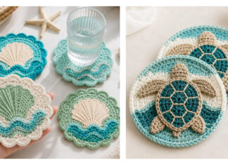 Ocean Themed Sea Beach Coaster Crochet Patterns Ocean Themed Sea Beach Coaster Crochet Patterns