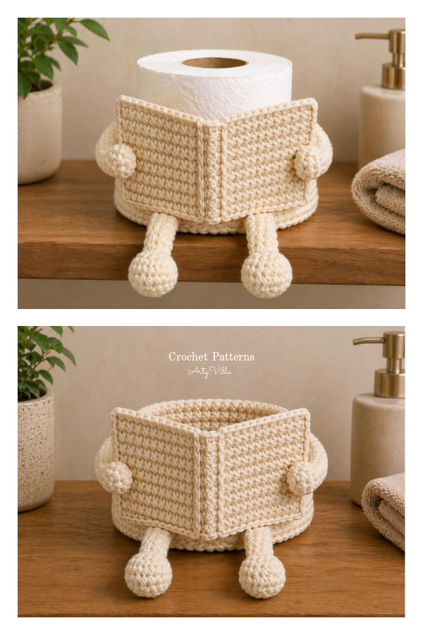 Toilet Paper Holder Crochet Patterns