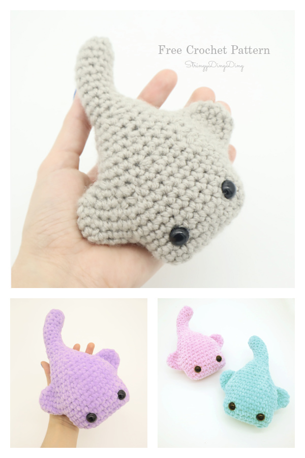 Amigurumi Stringray Free Crochet Patterns