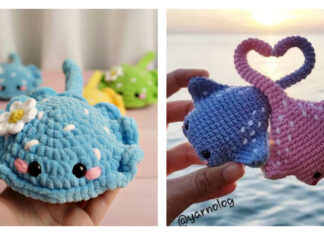 Amigurumi Stringray Crochet Patterns Amigurumi Stringray Crochet Patterns