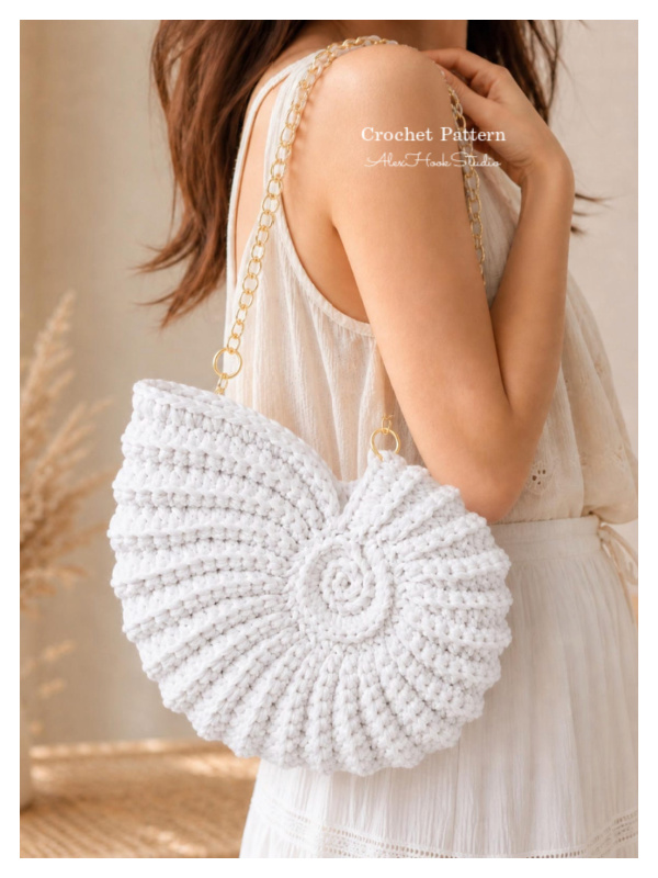 Nautilus Shell Bag Crochet Pattern