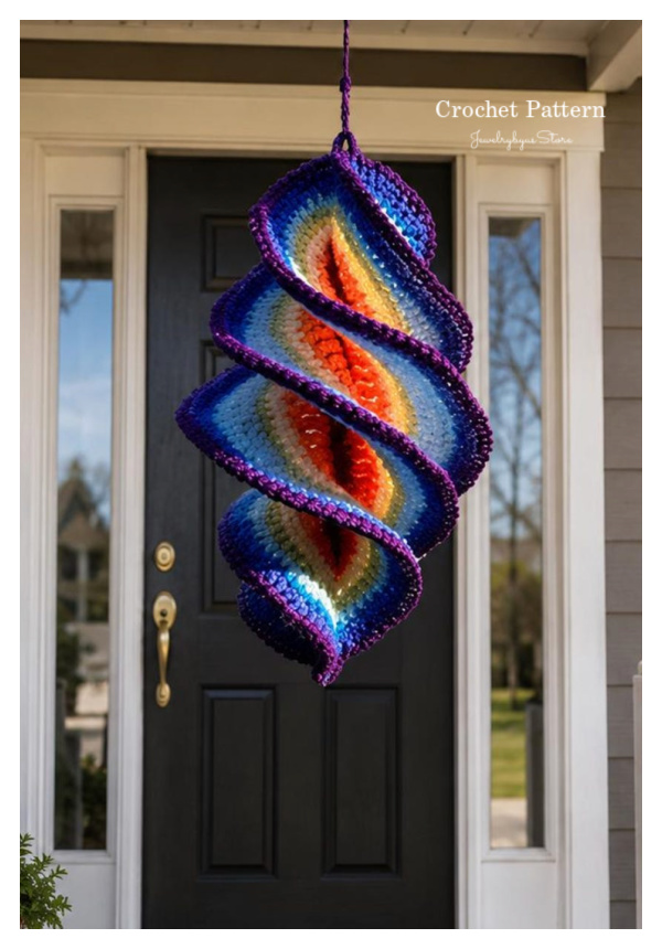 Swirl Wind Spinner&nbsp;Crochet Pattern