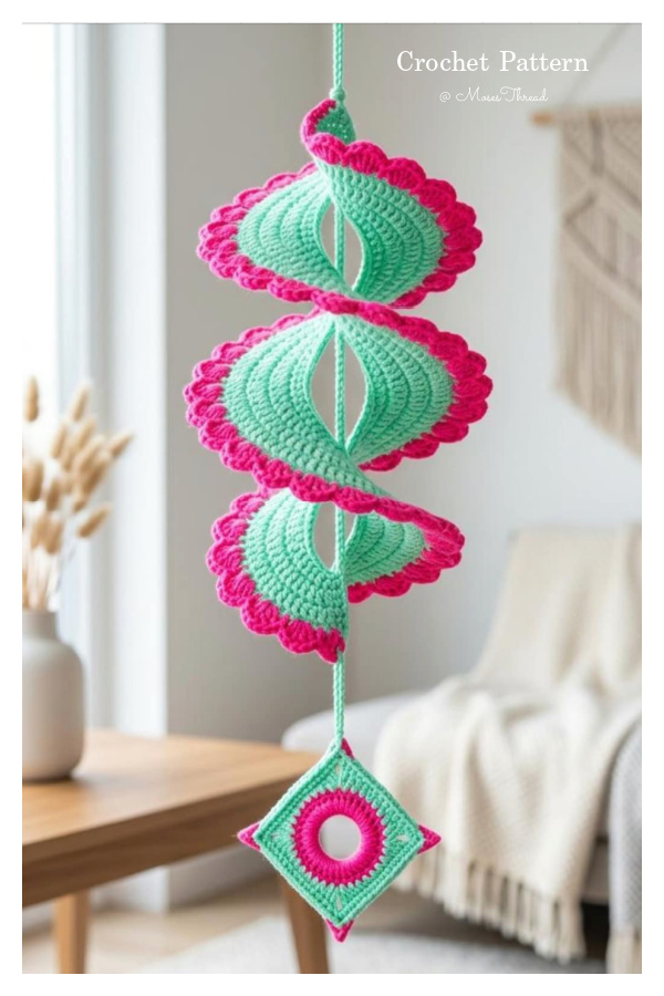 Boho Wind Spinner Crochet Pattern