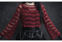 Long Sleeve Oversize Gothic Crop Sweater Crochet Pattern Long Sleeve Oversize Gothic Crop Sweater Crochet Pattern