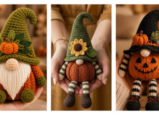 Amigurumi Halloween Pumpkin Gnome Crochet Patterns Amigurumi Halloween Pumpkin Gnome Crochet Patterns