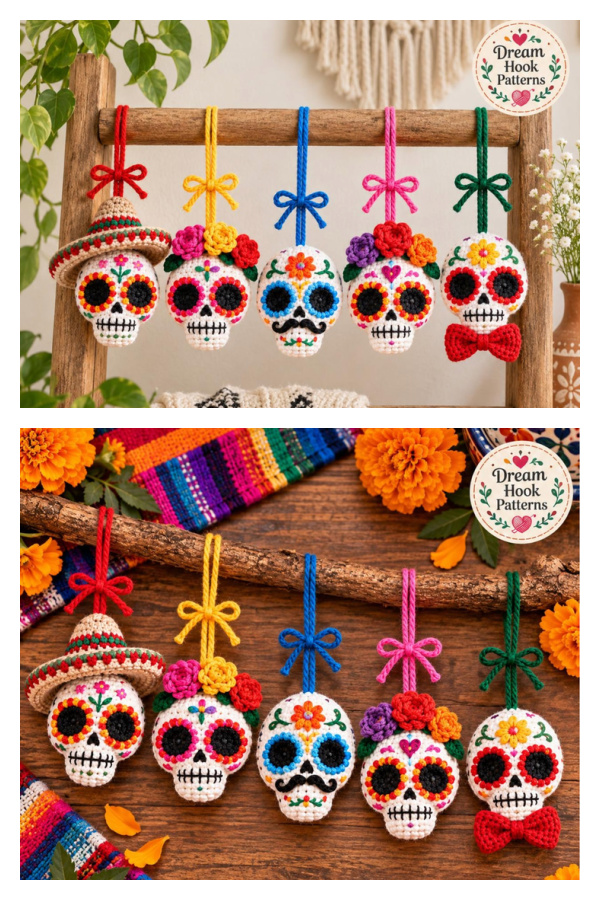 Sugar Skull Crochet Patterns