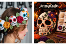 Halloween Skull Crochet Patterns Halloween Skull Crochet Patterns
