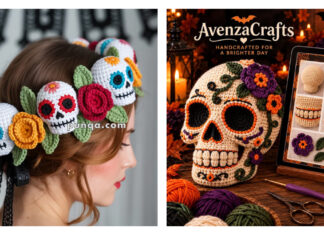 Halloween Skull Crochet Patterns Halloween Skull Crochet Patterns