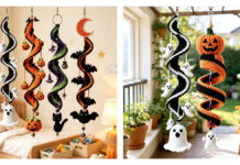 Halloween Wind Spiral Spinner Crochet Patterns Halloween Wind Spiral Spinner Crochet Patterns