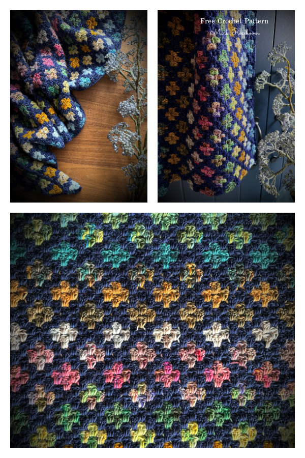 Sanctuary Stripes Blanket Free Crochet Pattern