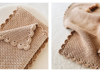 Scallop Edge C2C Baby Blanket Crochet Pattern Scallop Edge C2C Baby Blanket Crochet Pattern