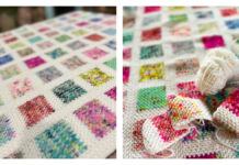 Little Squares Blanket Crochet Pattern Little Squares Blanket Crochet Pattern