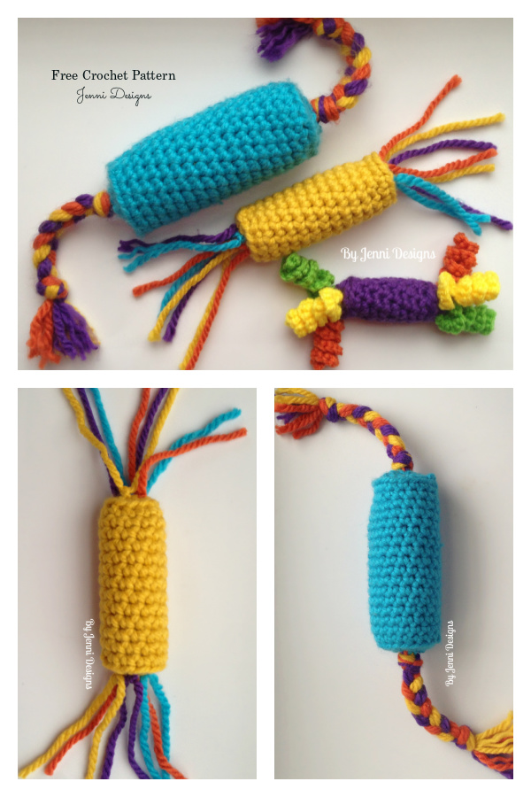 Kitty Catnip Toys Free Crochet Pattern