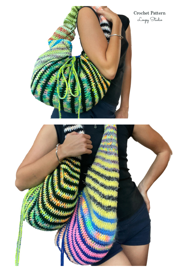 Scrunchie Bag Crochet Pattern
