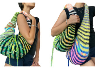 Scrunchie Bag Crochet Pattern Scrunchie Bag Crochet Pattern